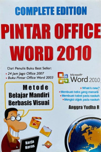 Image of Complte Edition Pintar Office Word 2010